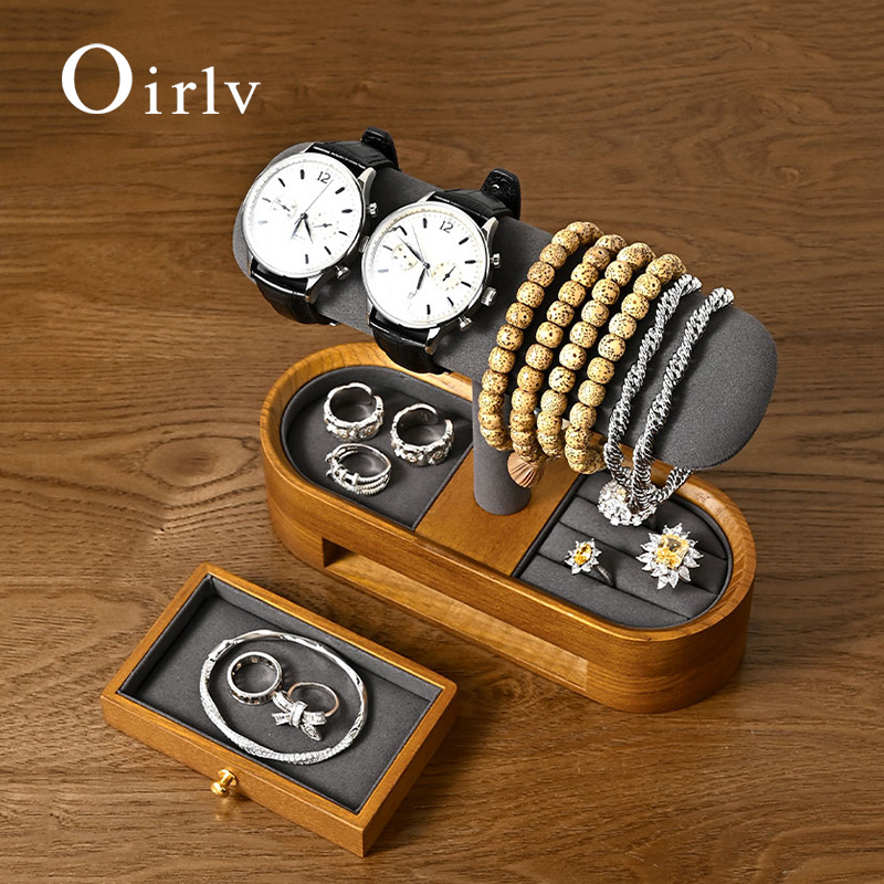 Jewelry With Watches - Oirlv organisateur de montre en bois
