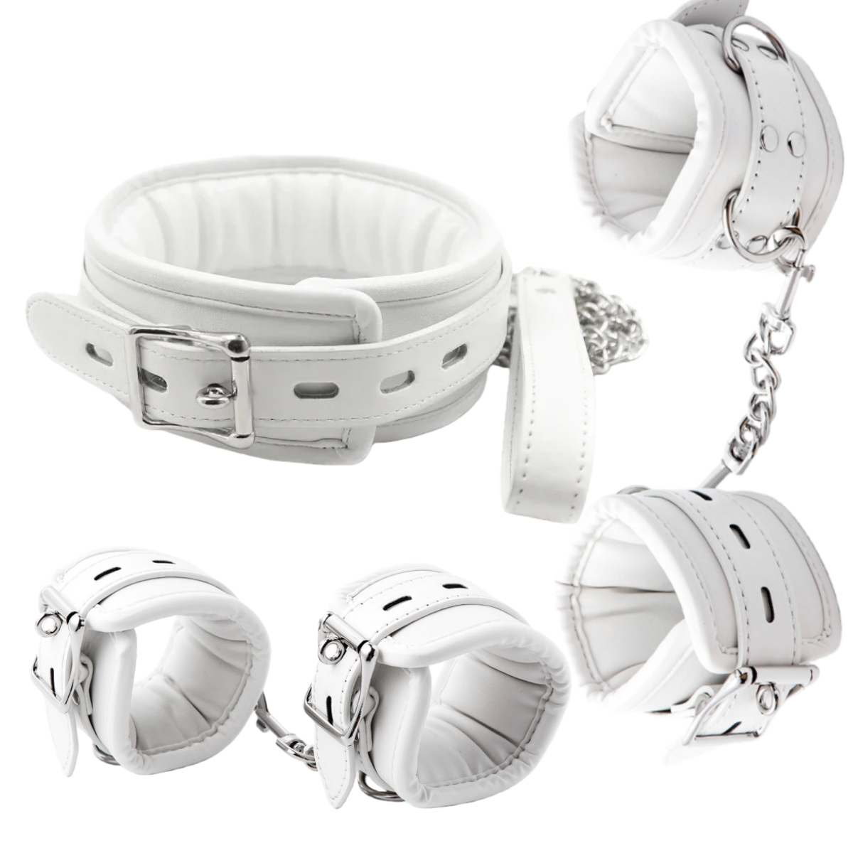 Anklet Foot Chain - Menottes en chaîne métallique éponge de