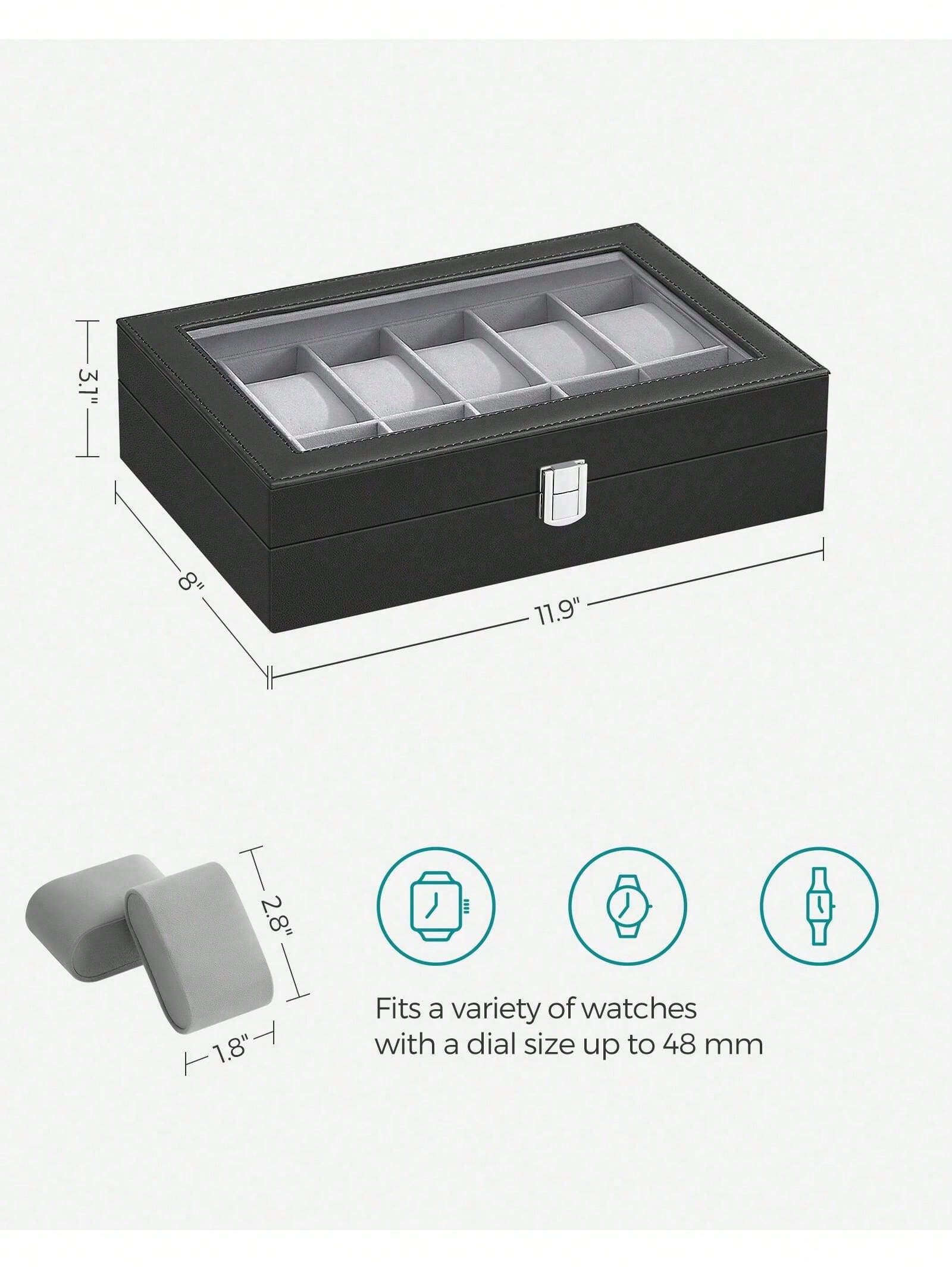 Boîte à montres verrouillable  - Jewelry With Watches avis et prix