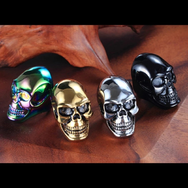 Nouvelle bague pour homme et g - Gothic Skull Ring avis et prix