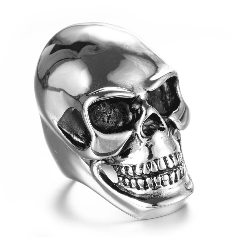 Nouvelle bague pour homme et g - Gothic Skull Ring avis et prix