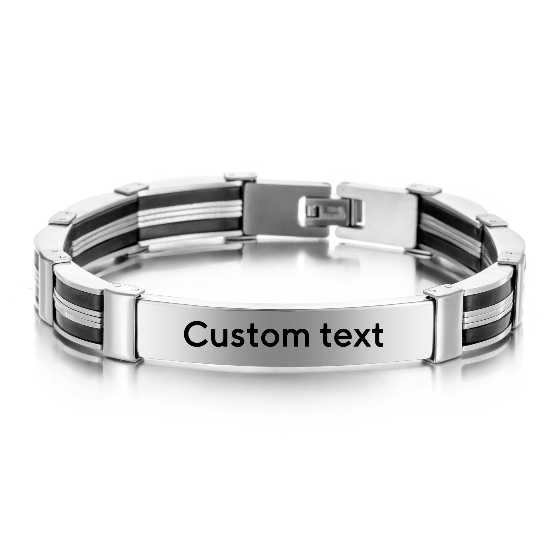 Bracelet personnalisé en acier - Jewelry Clasp Watches avis et prix
