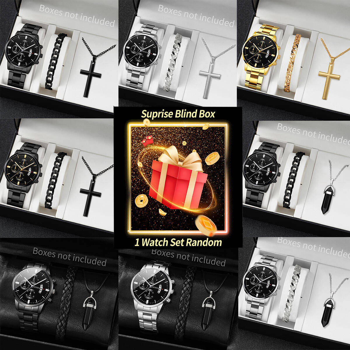 Montre mystère Surprise boîte  - Jewelry With Watches avis et prix