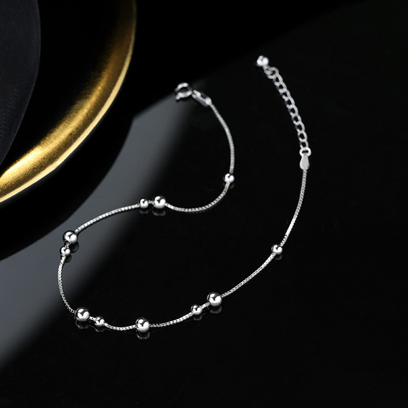 Chaîne de cheville en argent S - Anklet Foot Chain avis et prix